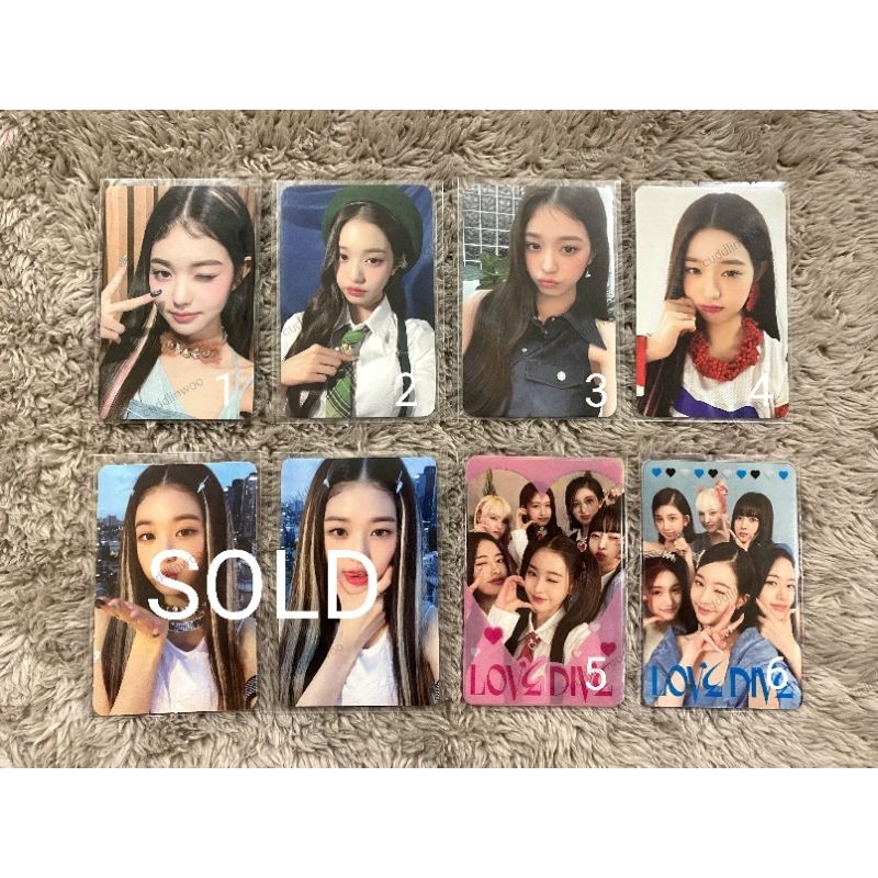 Wonyoung Love Dive newest Beatroad Photocard