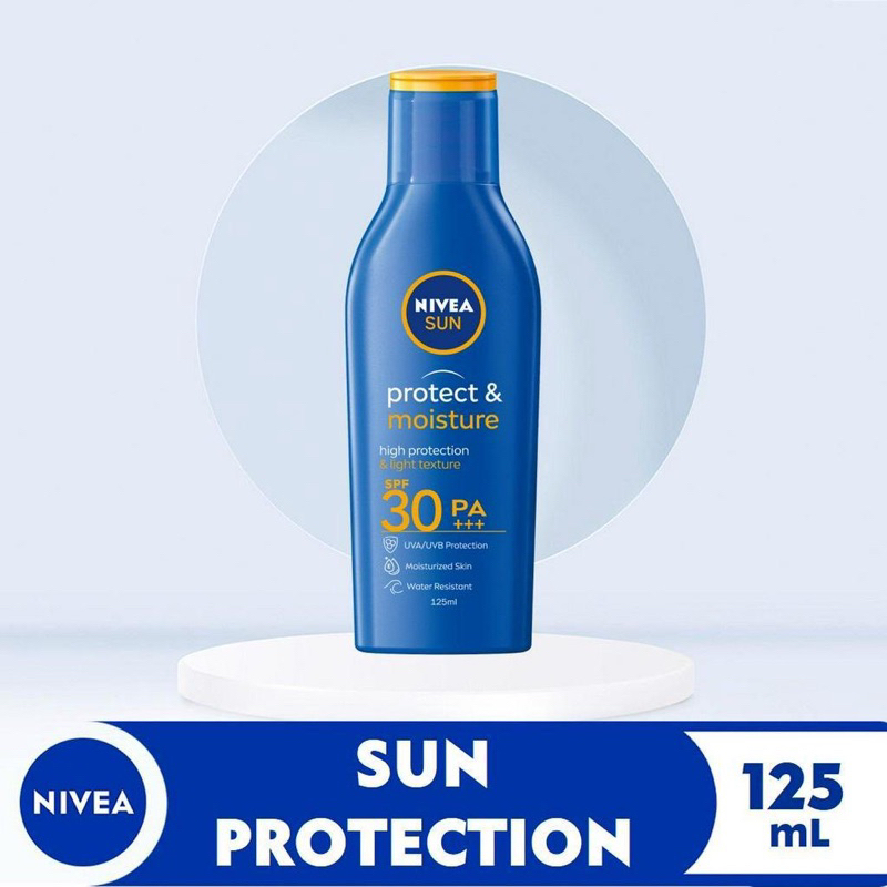 Nivea Sun Protect & Moisture Lotion with SPF 30, 125ml (April 2025 expiry) Shopee Philippines