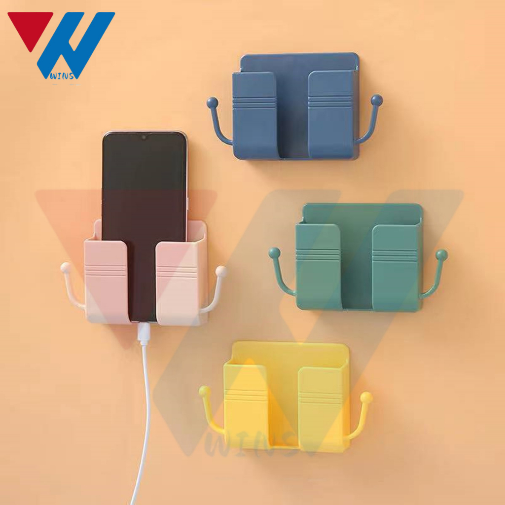 Shilily Wall Hanging Remote Control Organizer Mobile Phone Bracket