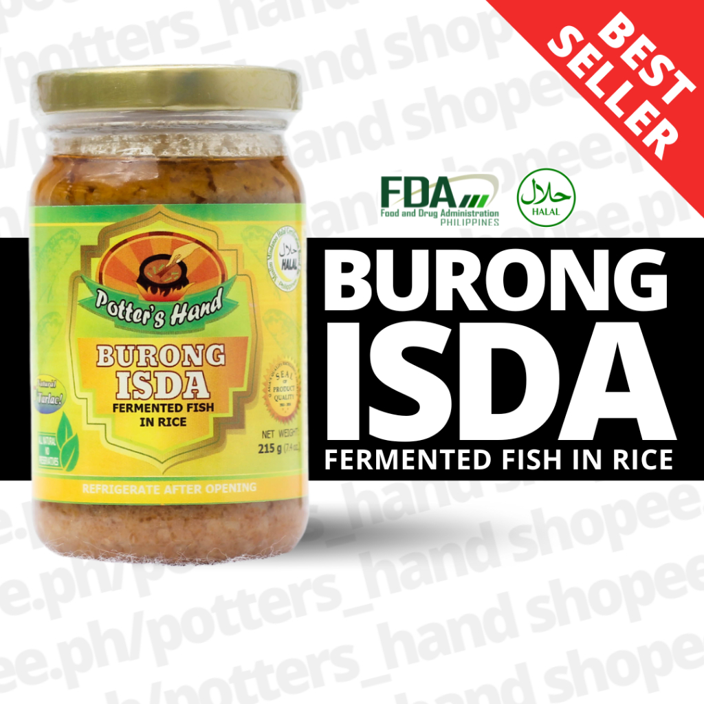 Burong Isda Fermented Fish in Rice 8oz Potter's Hand Food Shopee