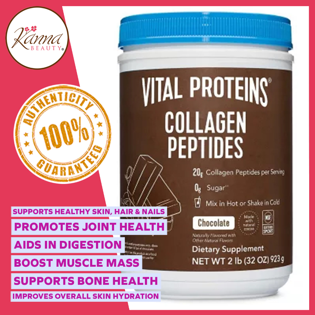 Vital Proteins Collagen Peptides Chocolate 923g 32 56oz Shopee Philippines