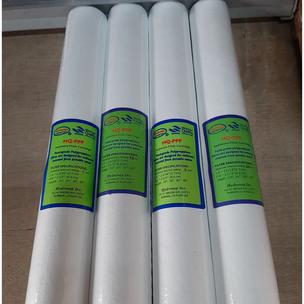 Naturewater Cartuccia Filtrante PP-10B 10" 5µ PP Diametro Esterno 60mm Filtro A Sedimenti Scanalato 91921866