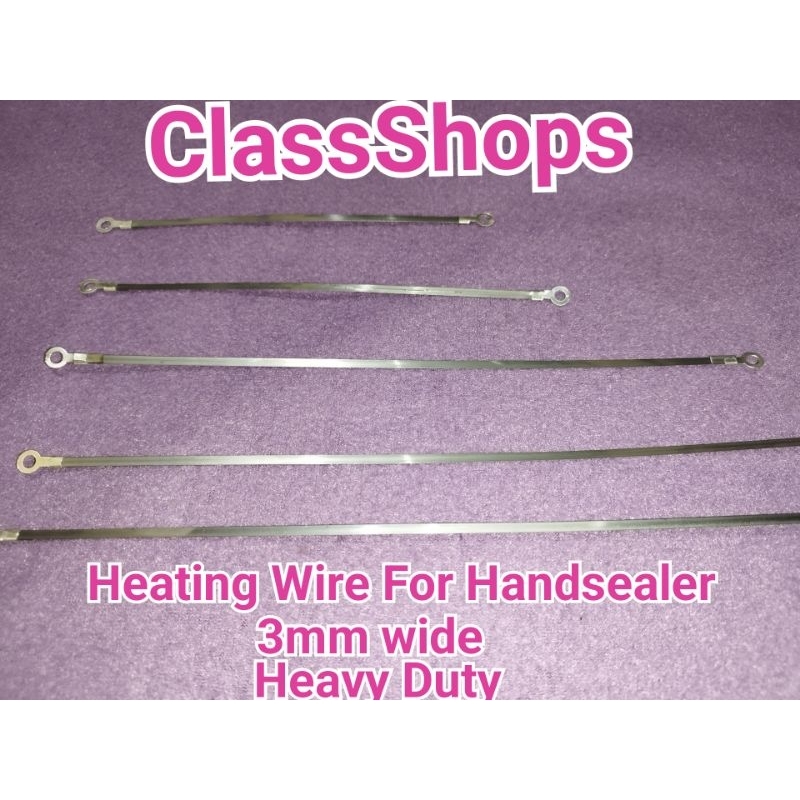 Heating Wire For Sealer 100mm to 400mm Heavy Duty 3mm Wide Shopee