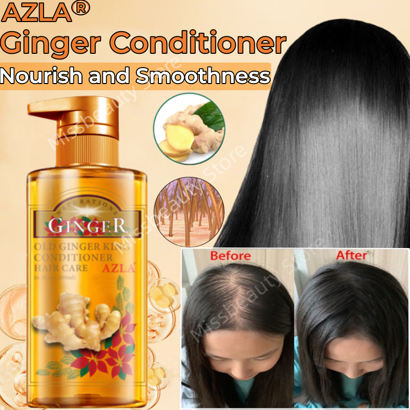 AZLA Ginger Conditioner Moisturizes and smooths Nourishing scalp care