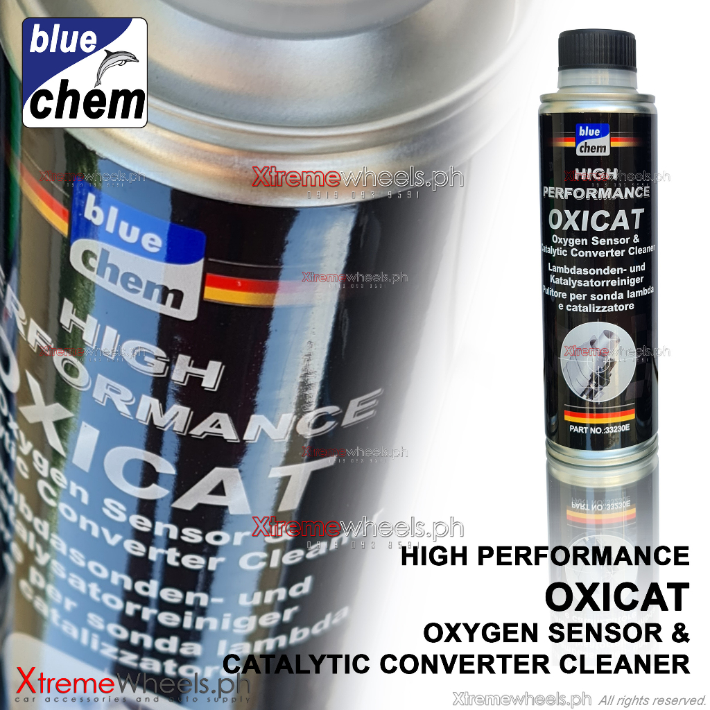 Oxygen Sensor and Catalytic Converter Cleaner Bluechem 300ml German