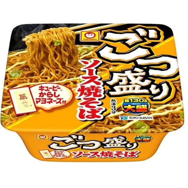 TOYO SUISAN JAPAN - MARUCHAN Gotsumori Sauce Yakisoba with Kewpie ...