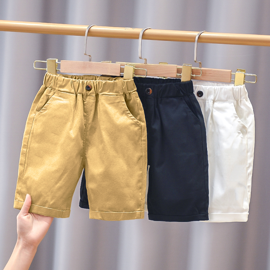 Baby Steps Cotton Cute Kid Girl Boy Short Pants Bottom Shorts Pambata