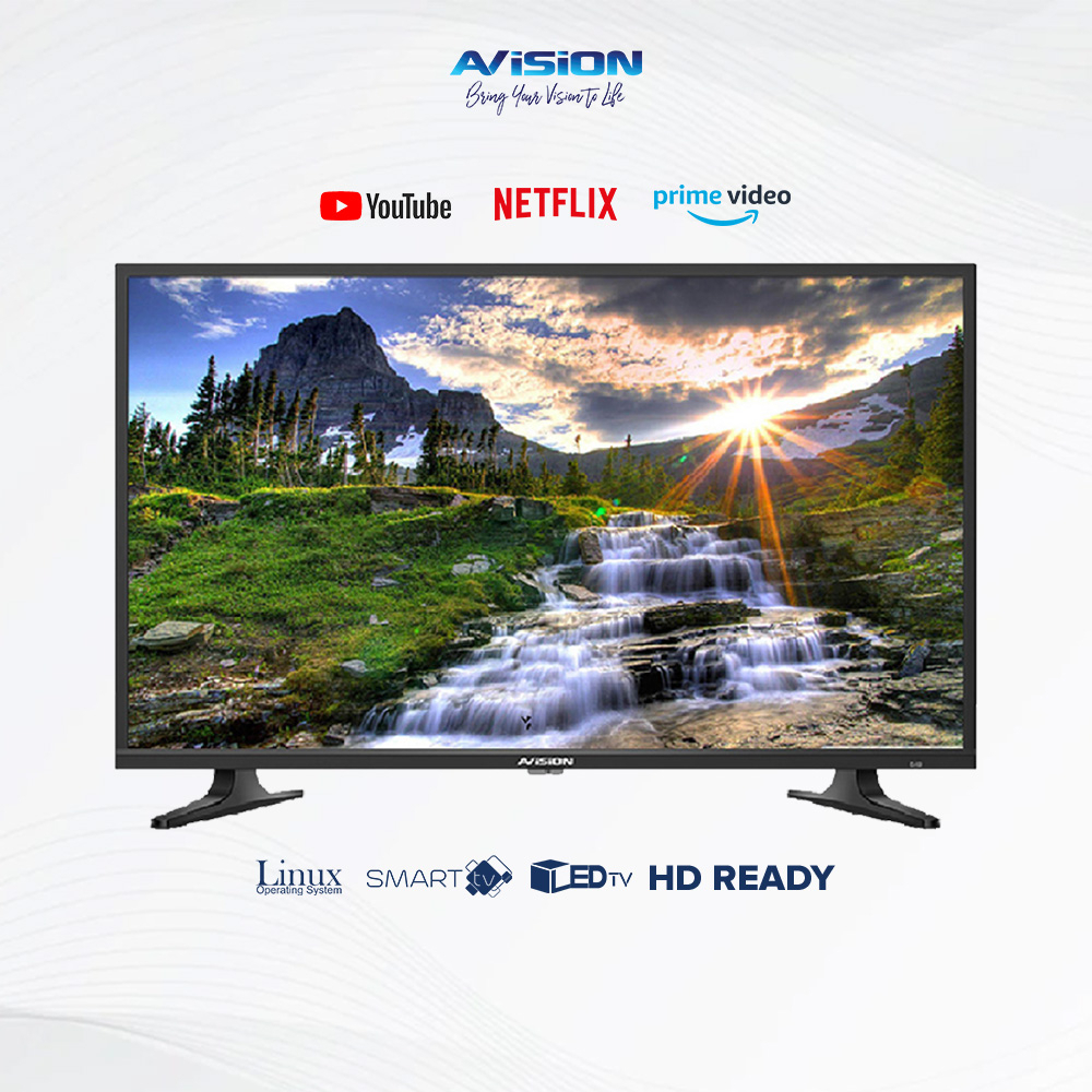 Avision 32 Inch Smart Digital HD Led Tv w/ Builtin Netflix, Youtube