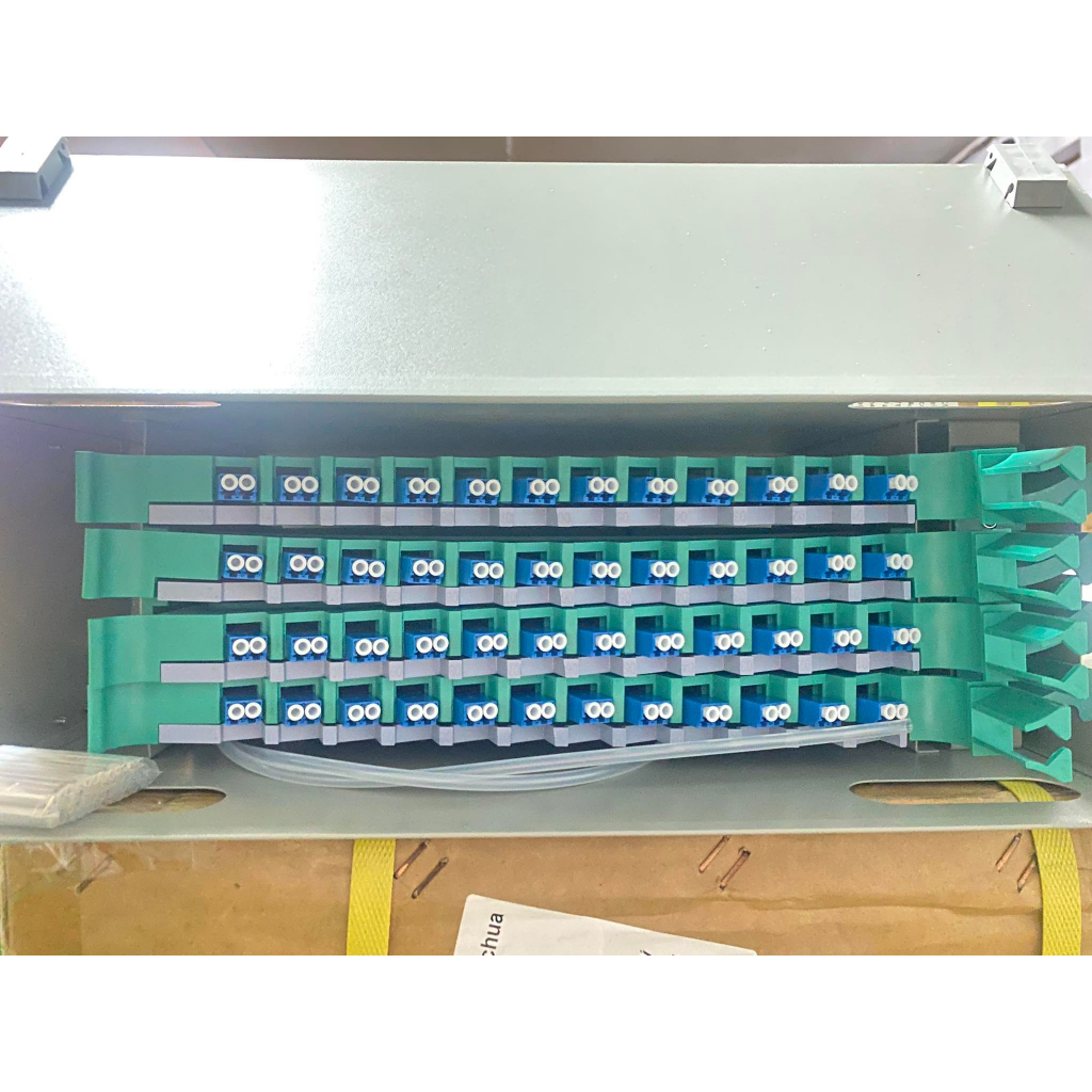 48 Ports ODF Distribution Frame with LC/UPC Connector Rack Mount Type ...