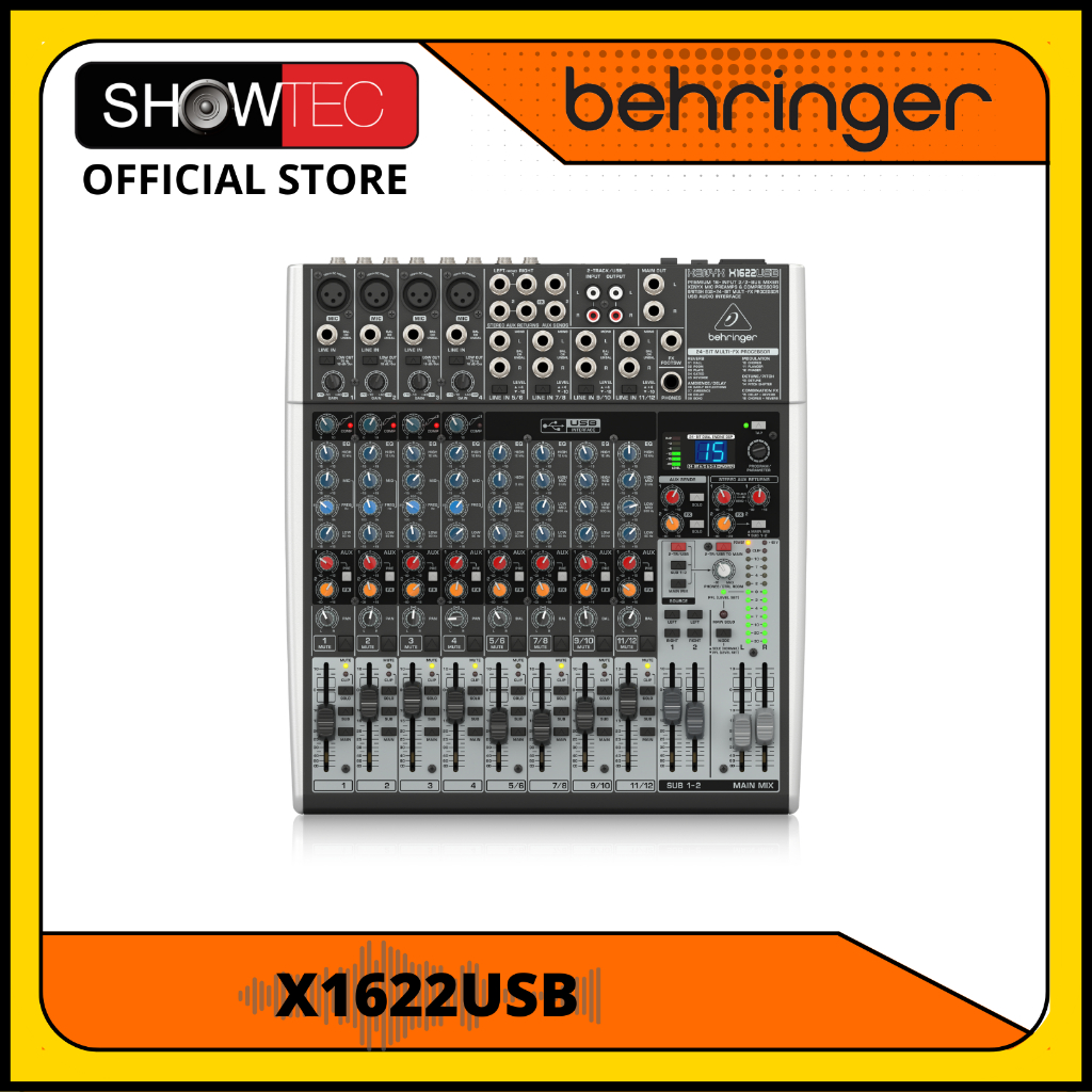 Behringer Xenyx X1622USB アナログミキサー まずまず美品