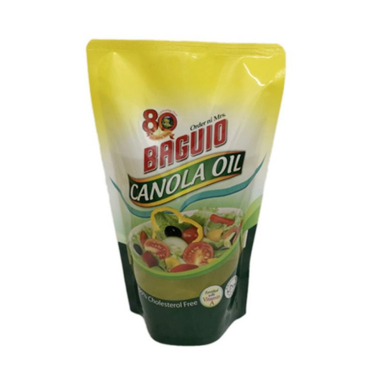 Baguio Canola Oil Pouch 900Ml | Shopee Philippines