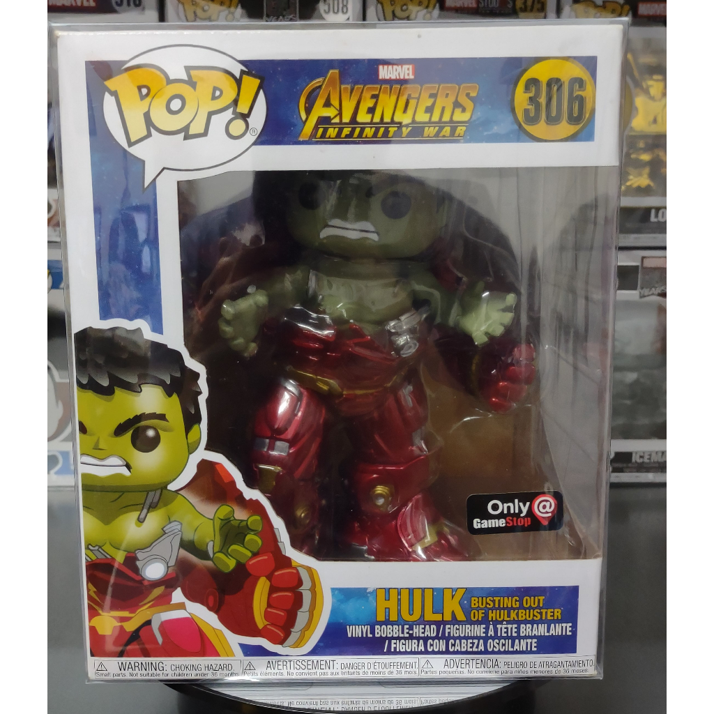 Funko Pop! - Avengers Infinity War: Hulk Busting out of the hulkbuster ...