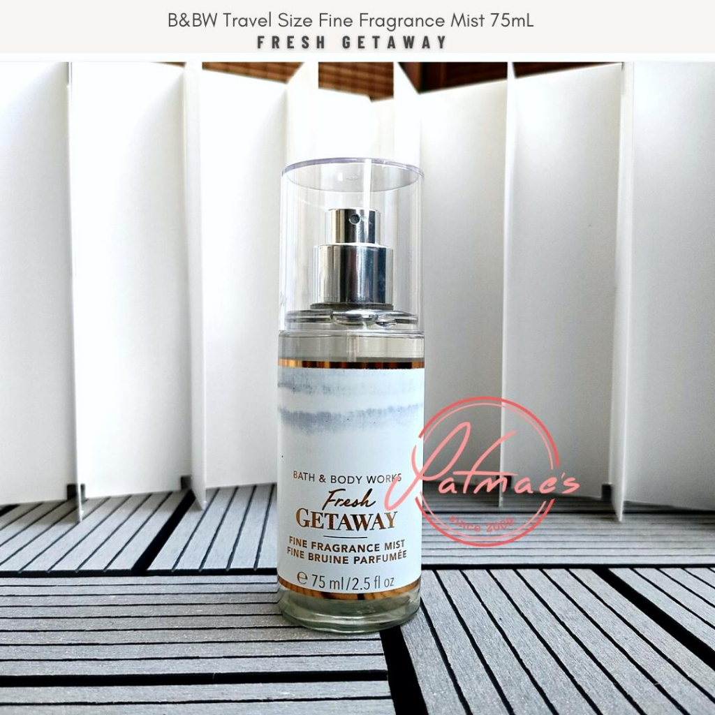 Fresh Getaway Bright Yuzu Citrus 75mL Fine Fragrance Mist Bath & Body