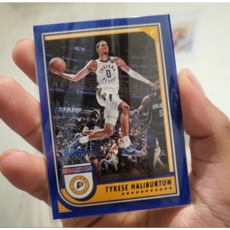 Nba Hoops 2022-2023 Tyrese Haliburton Blue Parallel | Shopee Philippines