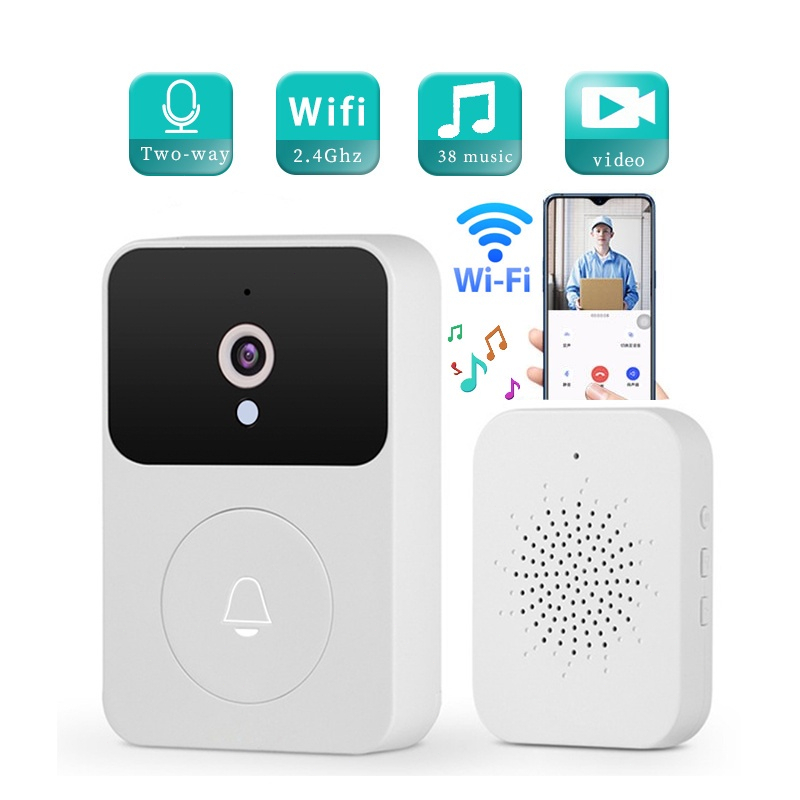doorbell with camera WIFI Doorbell Hd Smart Night Vision Wireless