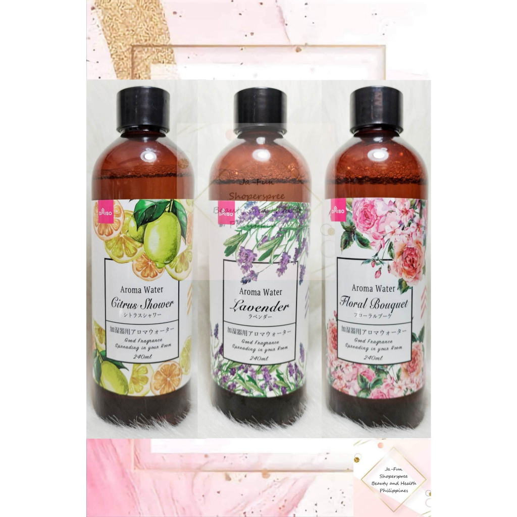 JAPAN DAISO AROMA ROOM FRAGRANCE AROMA WATER FOR HUMIDIFIER ( NEW