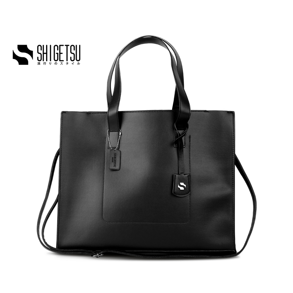 Shigetsu SHIMODATE Leather Tote Bag for School Crossbody Shoulder Bag