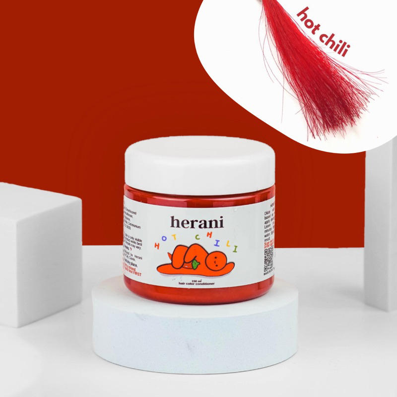 Hot Chili (150ml) Herani Hair Color Conditioner Shopee Philippines
