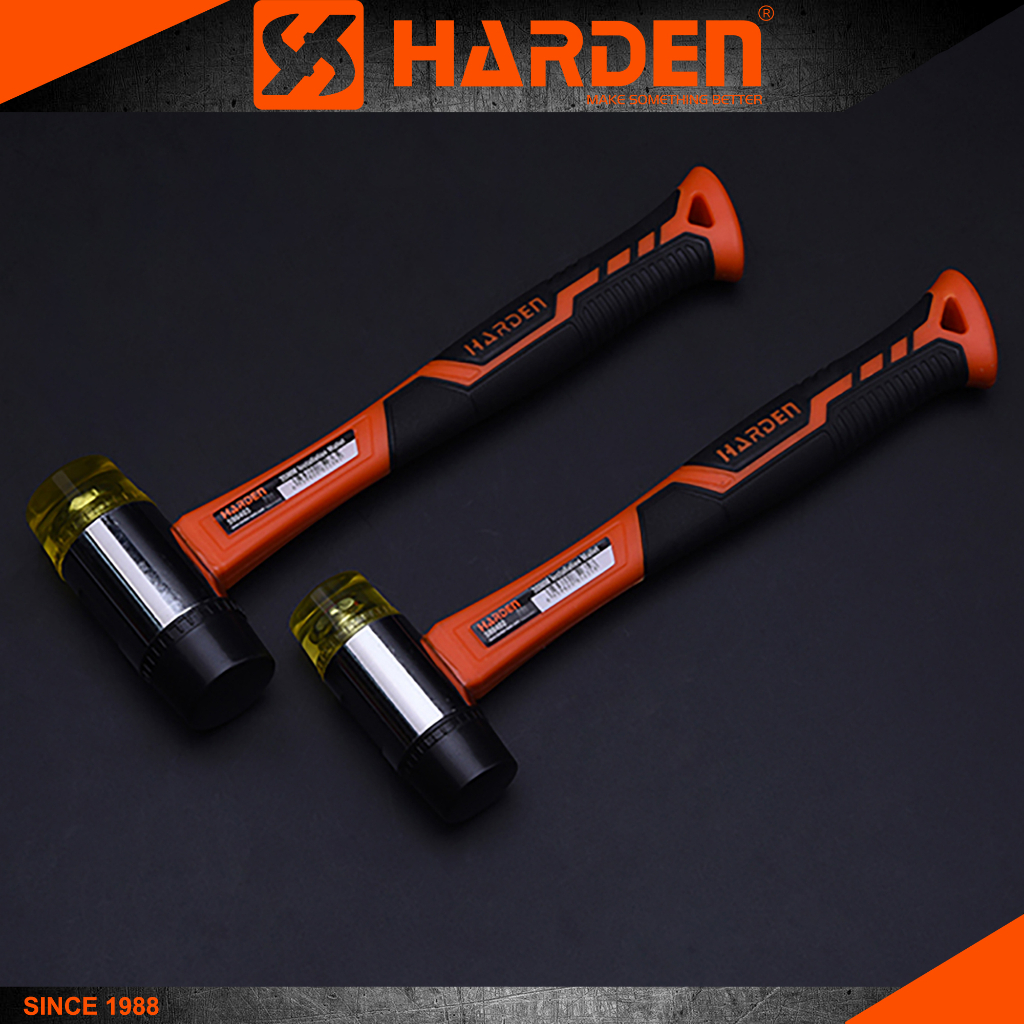 Harden 30mm - 35mm Installation Mallet PVC head Fiberglass handle ...