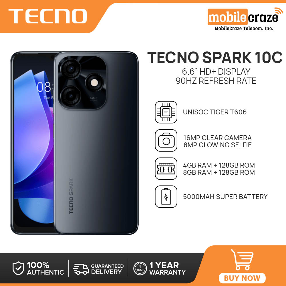 Tecno Spark 10c Smartphone 