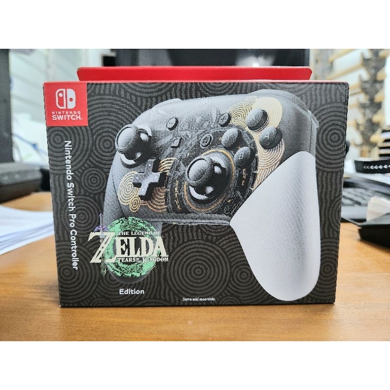 The Legend of Zelda Tears of The Kingdom Pro Controller (Brand New) for ...
