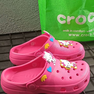 New Crocs Bae Clog Classic Medium High Summer Beach Clogs With