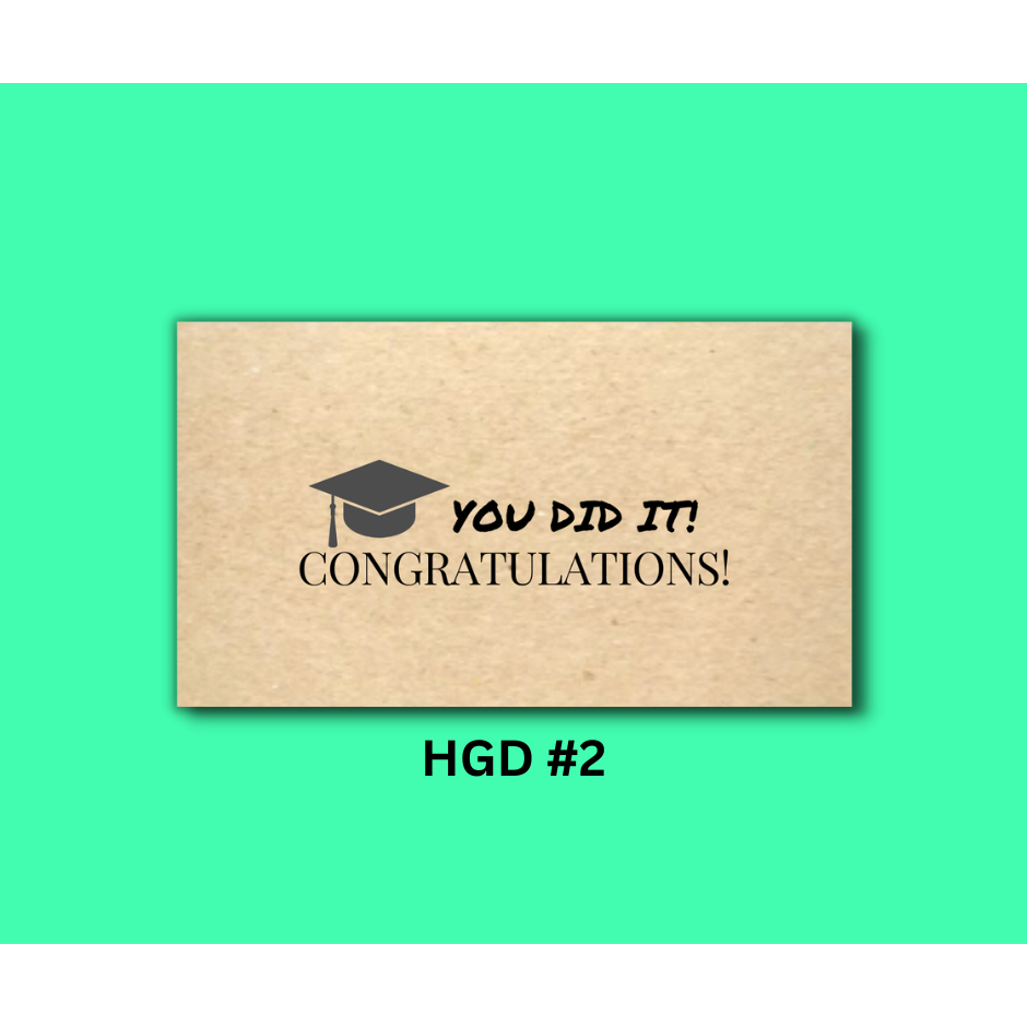 Graduation Kraft Tags | 50s / 100s | Happy Graduation Stationery Gift ...