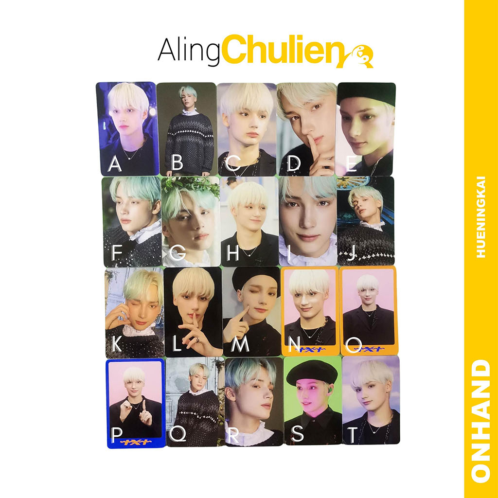 TXT DICON DFESTA Hueningkai Taehyun Photocard Photo card Official
