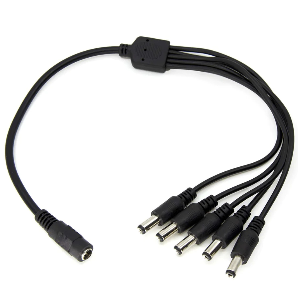 Splitter For Security Camera DC 12v 1 Female To 8 Male | Shopee Philippines
