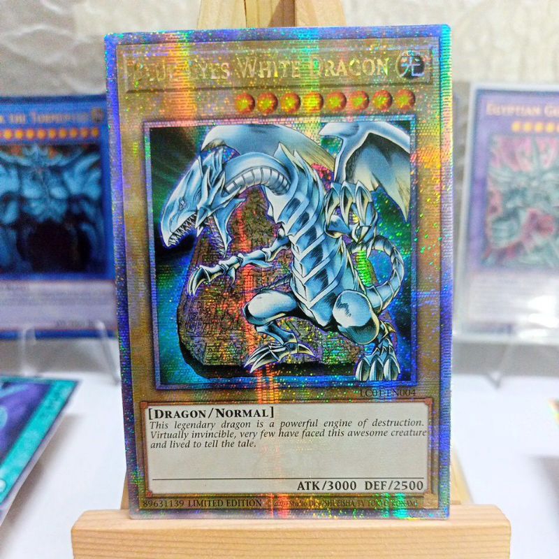 YuGiOh blue eyes white dragon LC01EN004 Quarter century Rare Limited