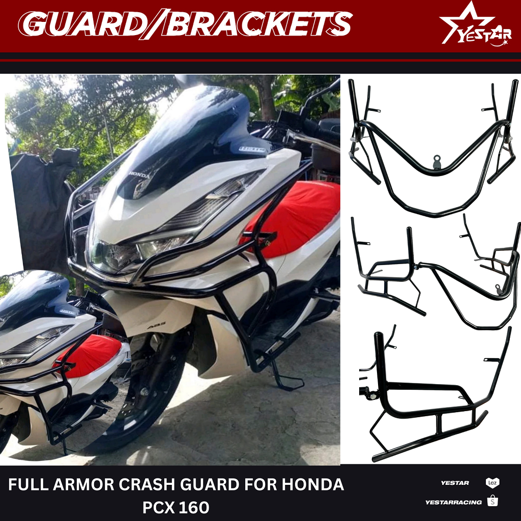 Yestar PH Full Armor Crash Guard For H0NDA PCX 160 Motorcycle ...