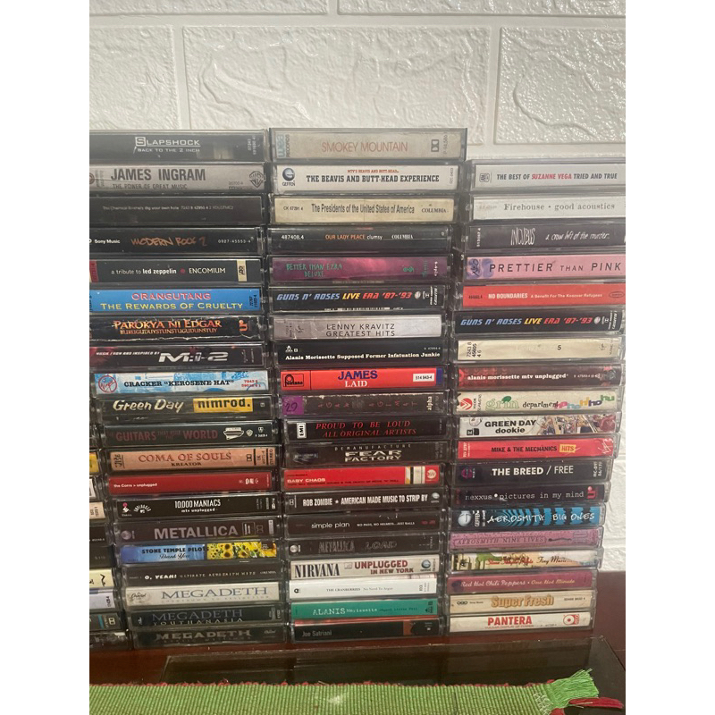 Cassette Tapes For Sale( No Cover Inlays) Shopee Philippines