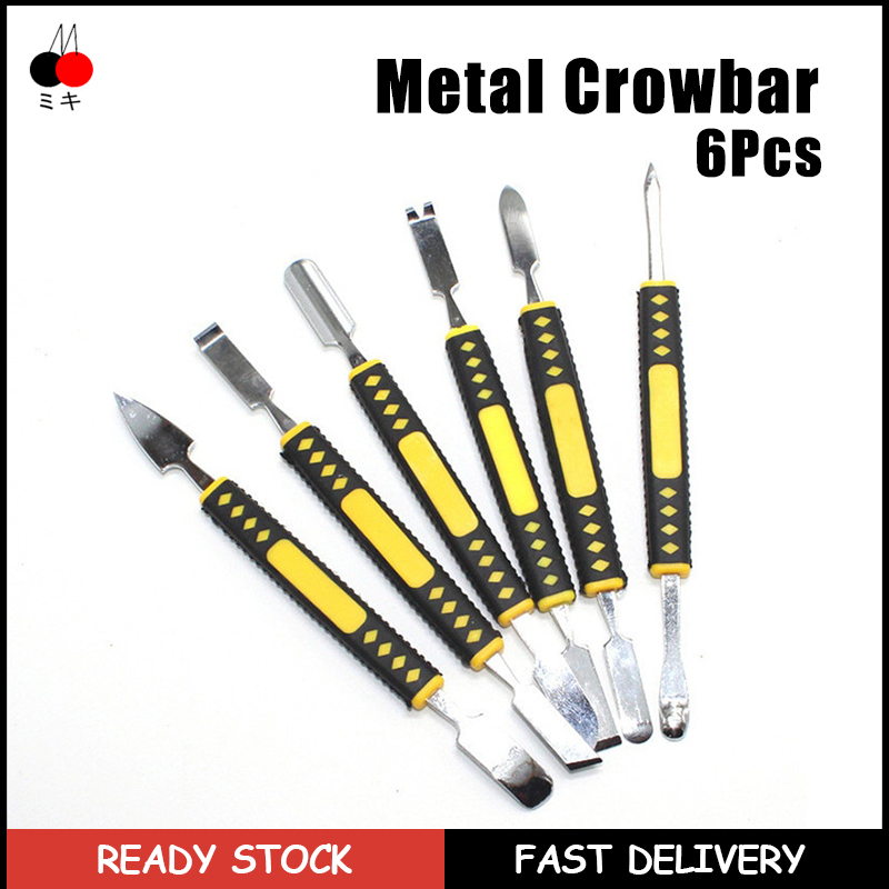 6PCS Universal Metal Disassembly Stick Set for Electronic Equipment ...