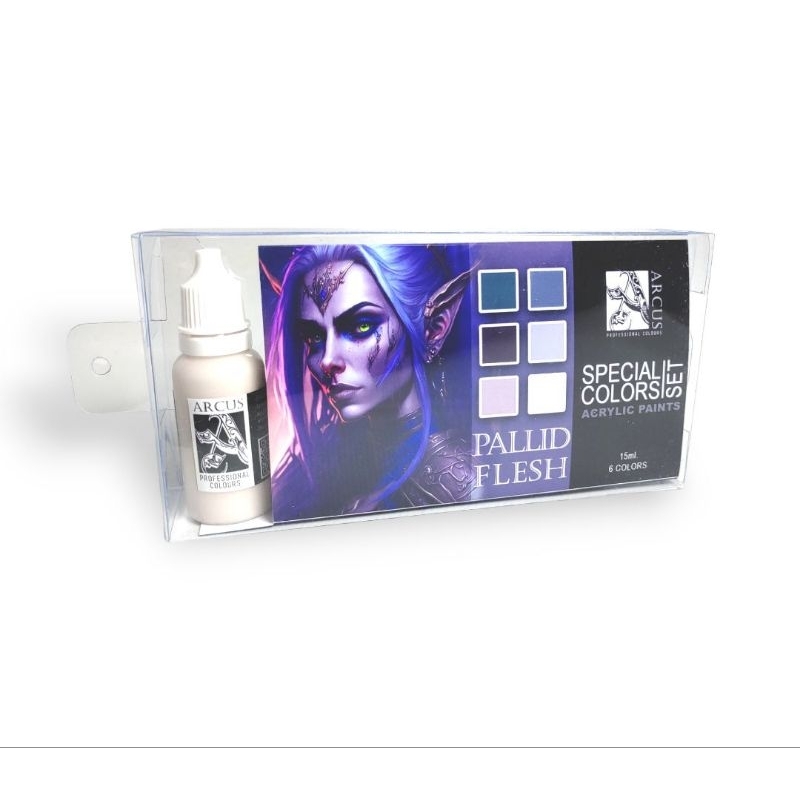 Arcus Acrylic Paints - LIMITED Pallid Flesh Special Colors Set | Shopee ...