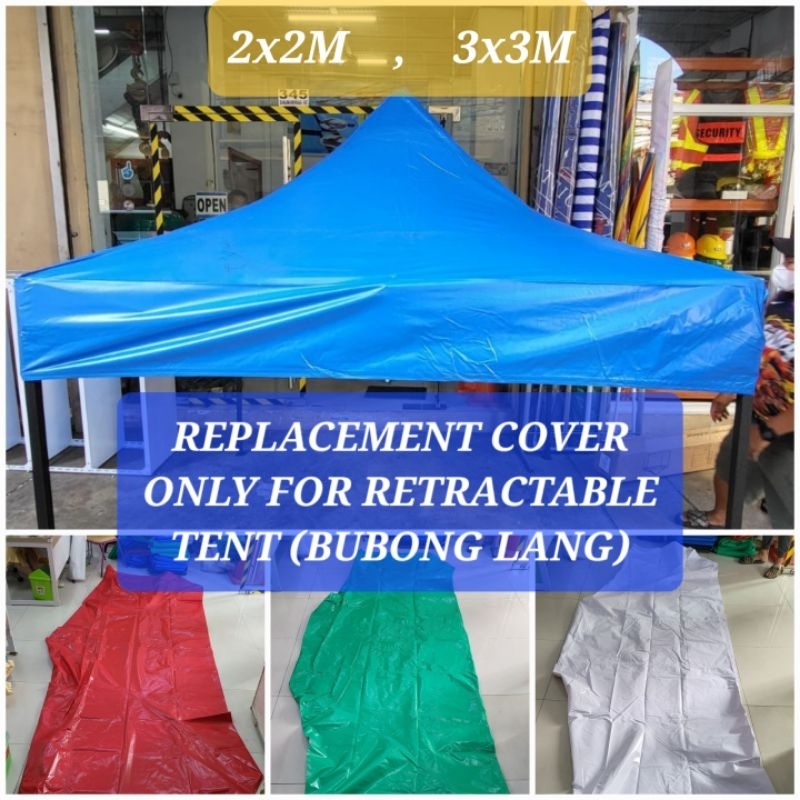 MAYAMA COVER FOR RETRACTABLE TENT ONLY 2X2 2X3 3X3 3X4.5 3X6 | Shopee ...