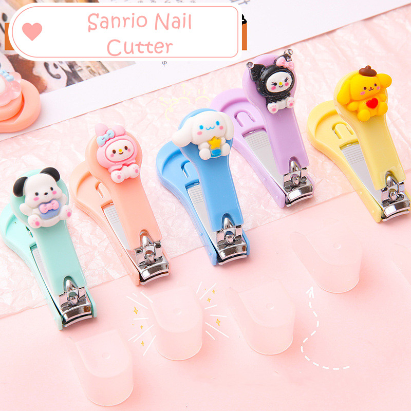 Cute Sanrio Characters Kuromi Cinnamoroll Nail Cutter | Shopee Philippines