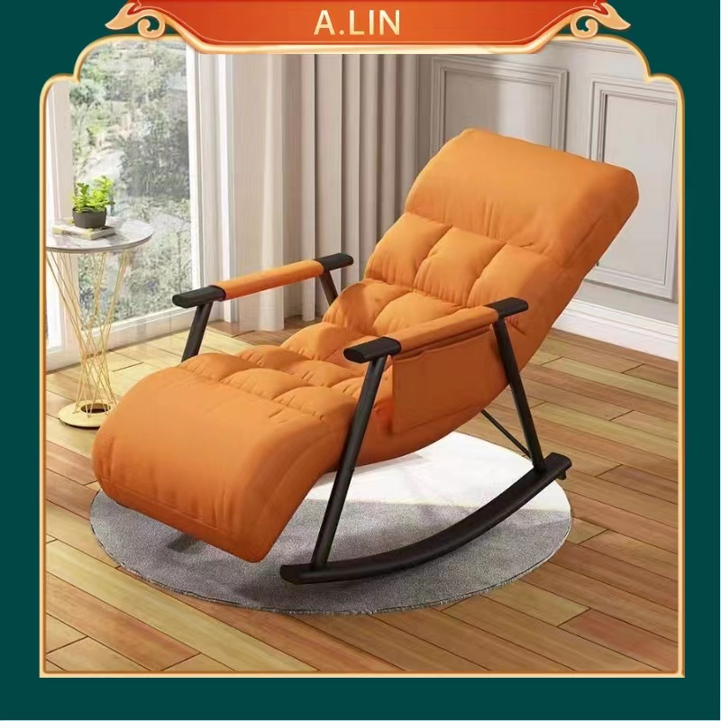 Rocking chair lounge chair adult recliner lazy rocking chair living room sofa chair Shopee