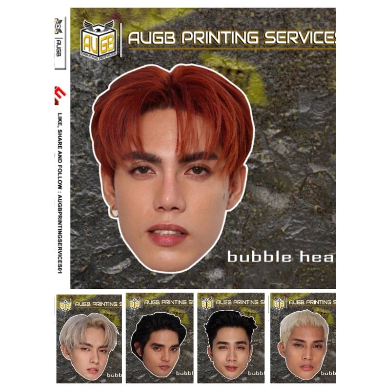 SB19 PVC Bubble Head | Shopee Philippines