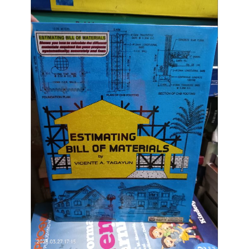 estimating bill of materials by Vicente A,Tagayun/building design and