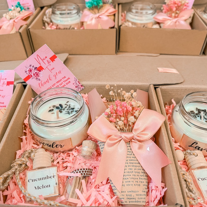 LOVETHEGLOW fragrant Giftset for gifts and souvenirs.scented candle