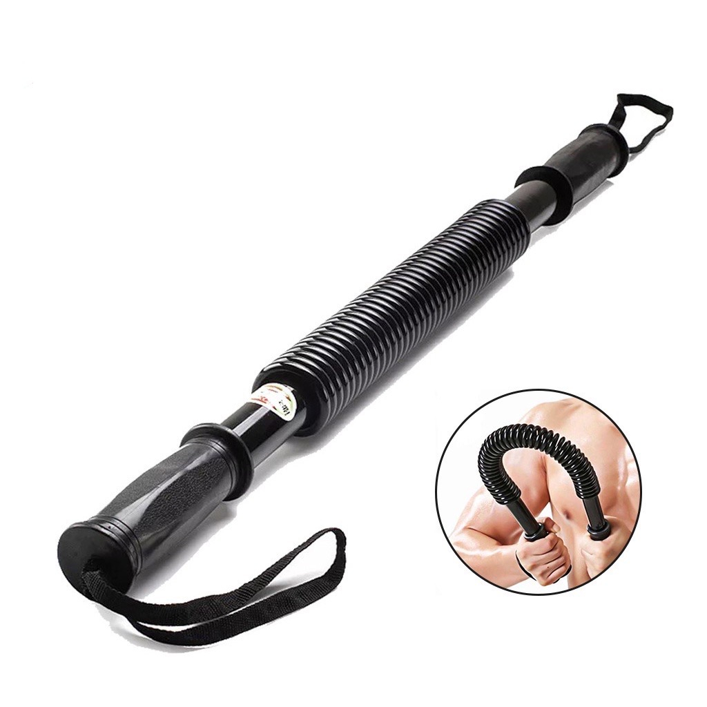 Spring bar resistance bar curved bar chest arm strength training ...