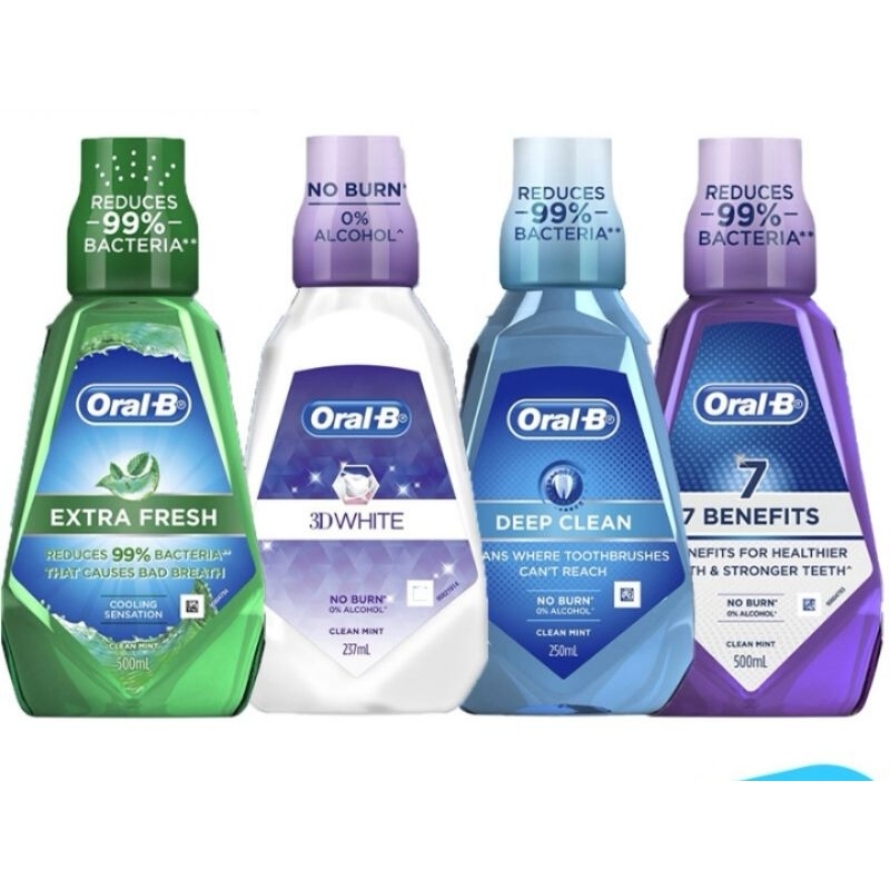 Original ORAL-B Mouthwash | Shopee Philippines