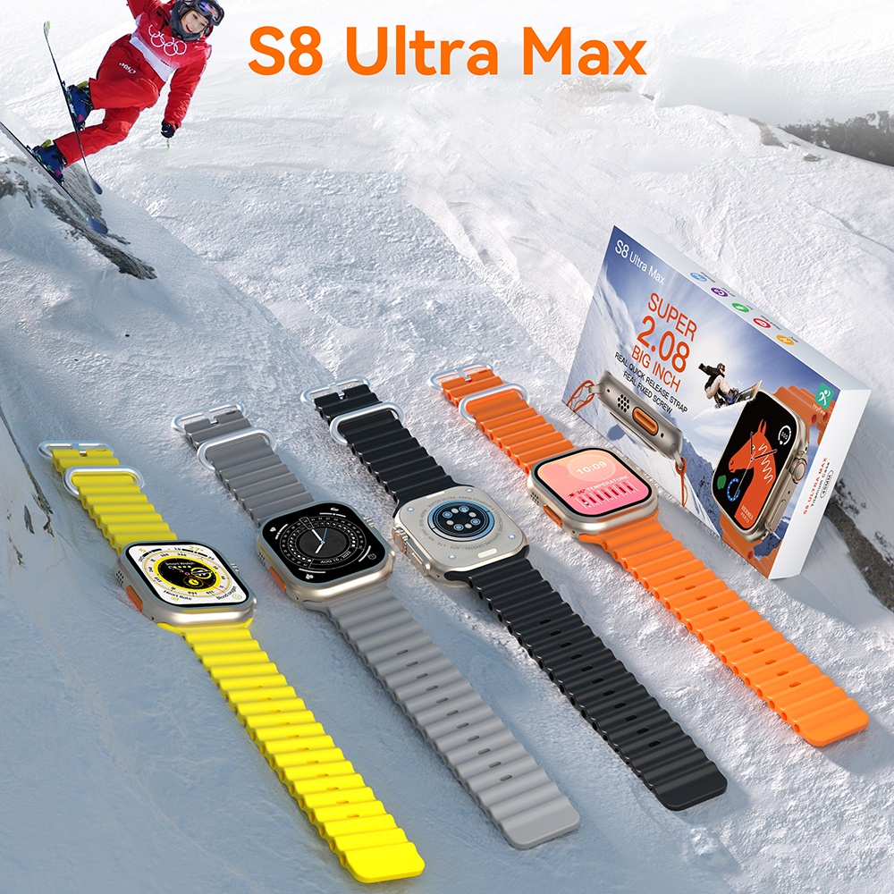 S8 Ultra Max smartwatch 8 series 49mm IP67 waterproof watch 2.08-inch ...