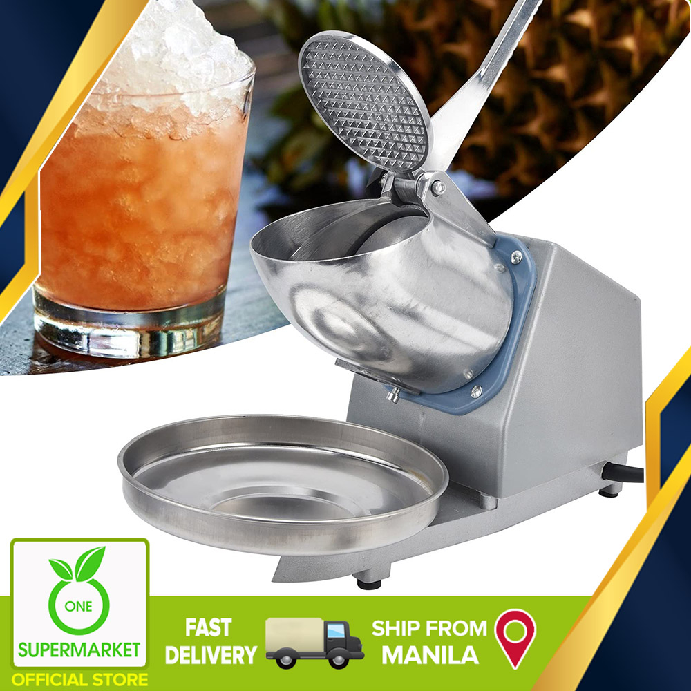 One Supermarket Ice Smashing Electric Crusher Machine (Random Color