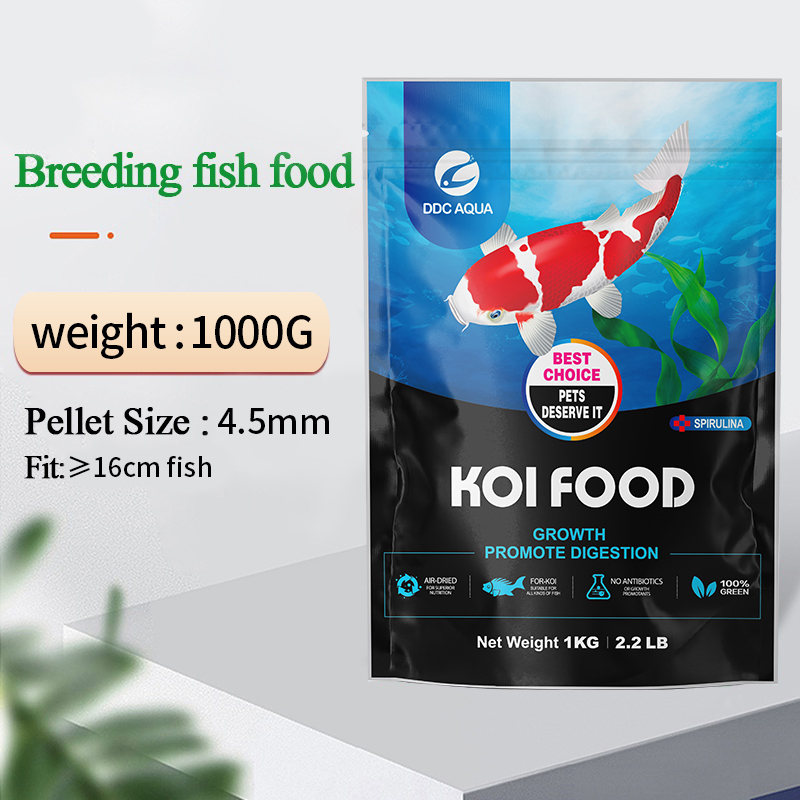 Picture Idea: Yumima Koi Fish Food Growth Koi Feeds 1Kg 500G 100G