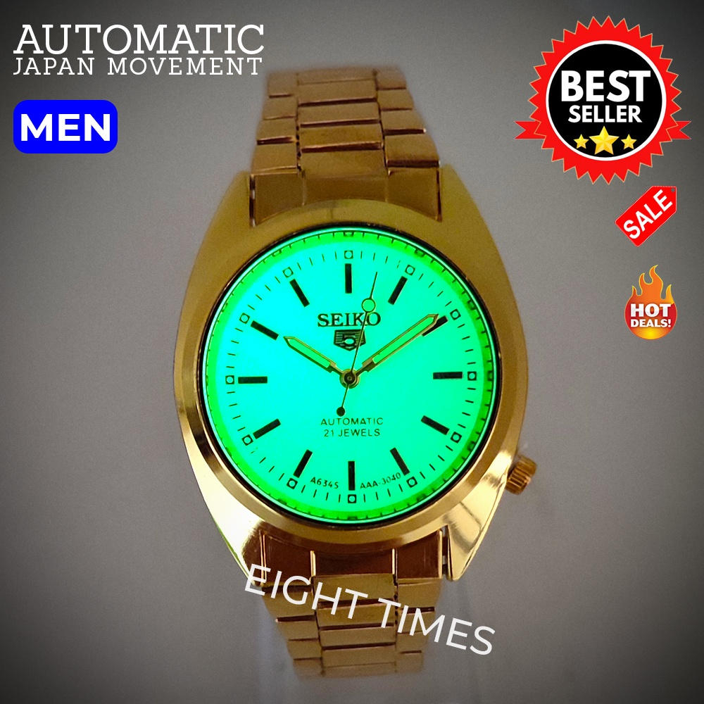 Seiko gold outlet automatic