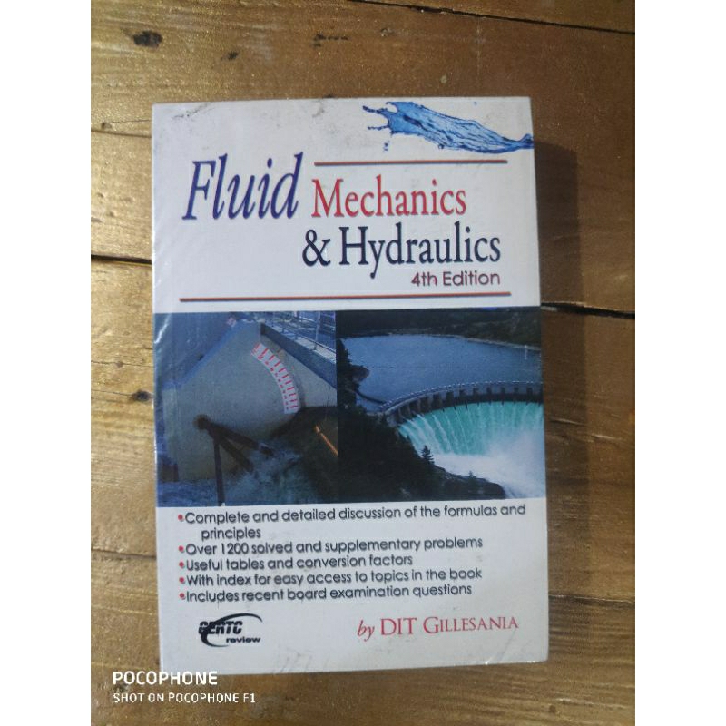Fluid Mechanics and Hydraulics 4th Edition Shopee Philippines