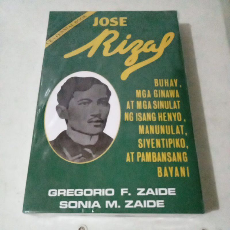 Jose Rizal(centennial book) | Shopee Philippines