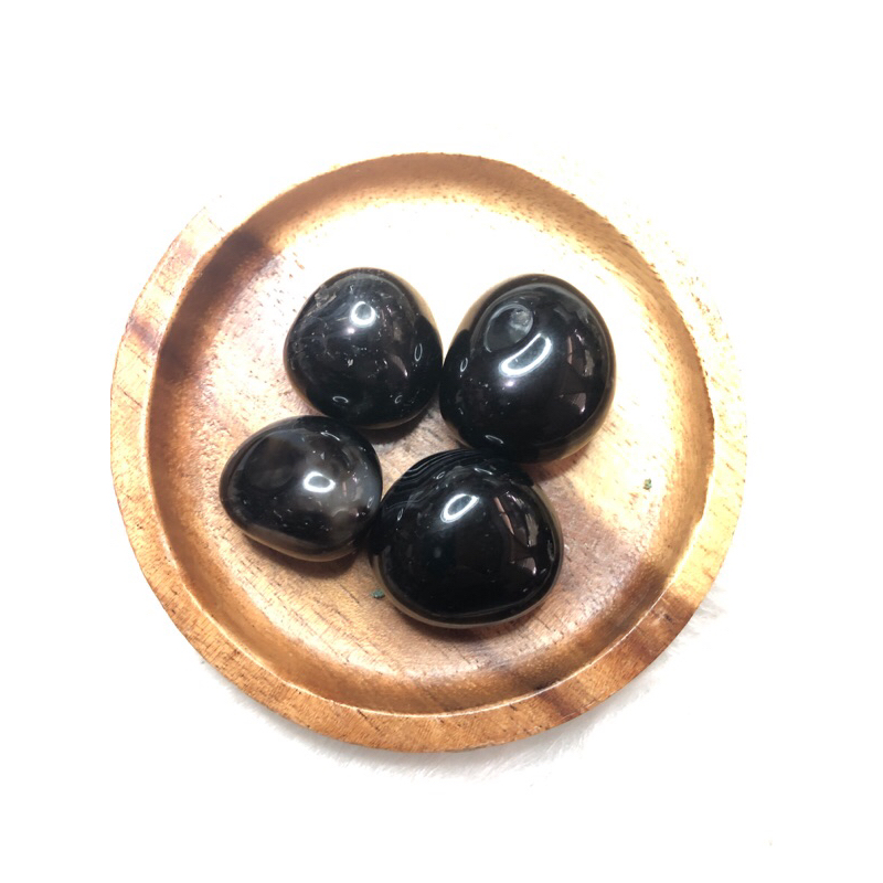 BLACK ONYX TUMBLE BIG GRIEFGROUNDINGPAST LIFE HEALING TRAUMA Shopee