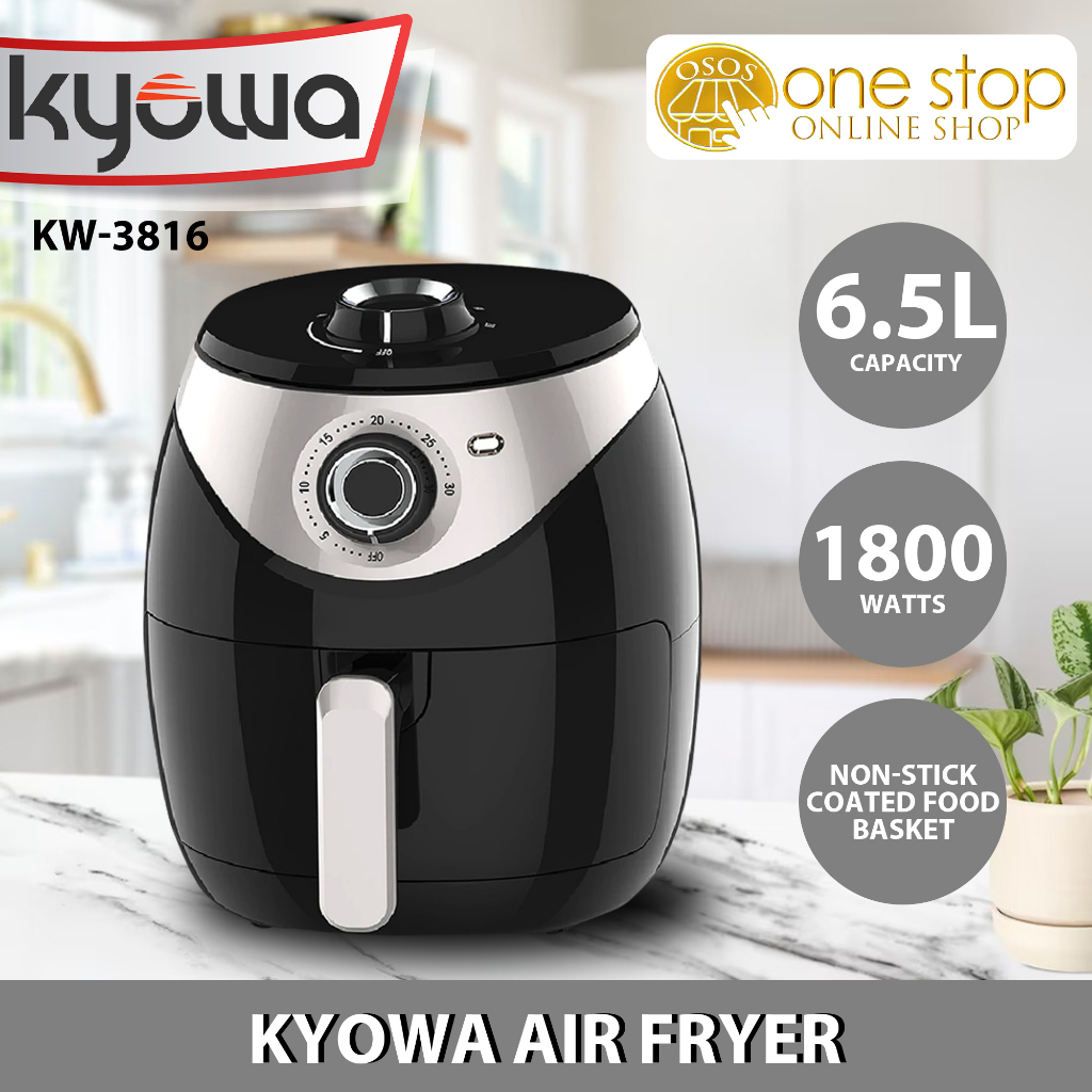 Kyowa Original Air Fryer Bake Roast Toast Fry 6.5Liters KW3816 KW 3816